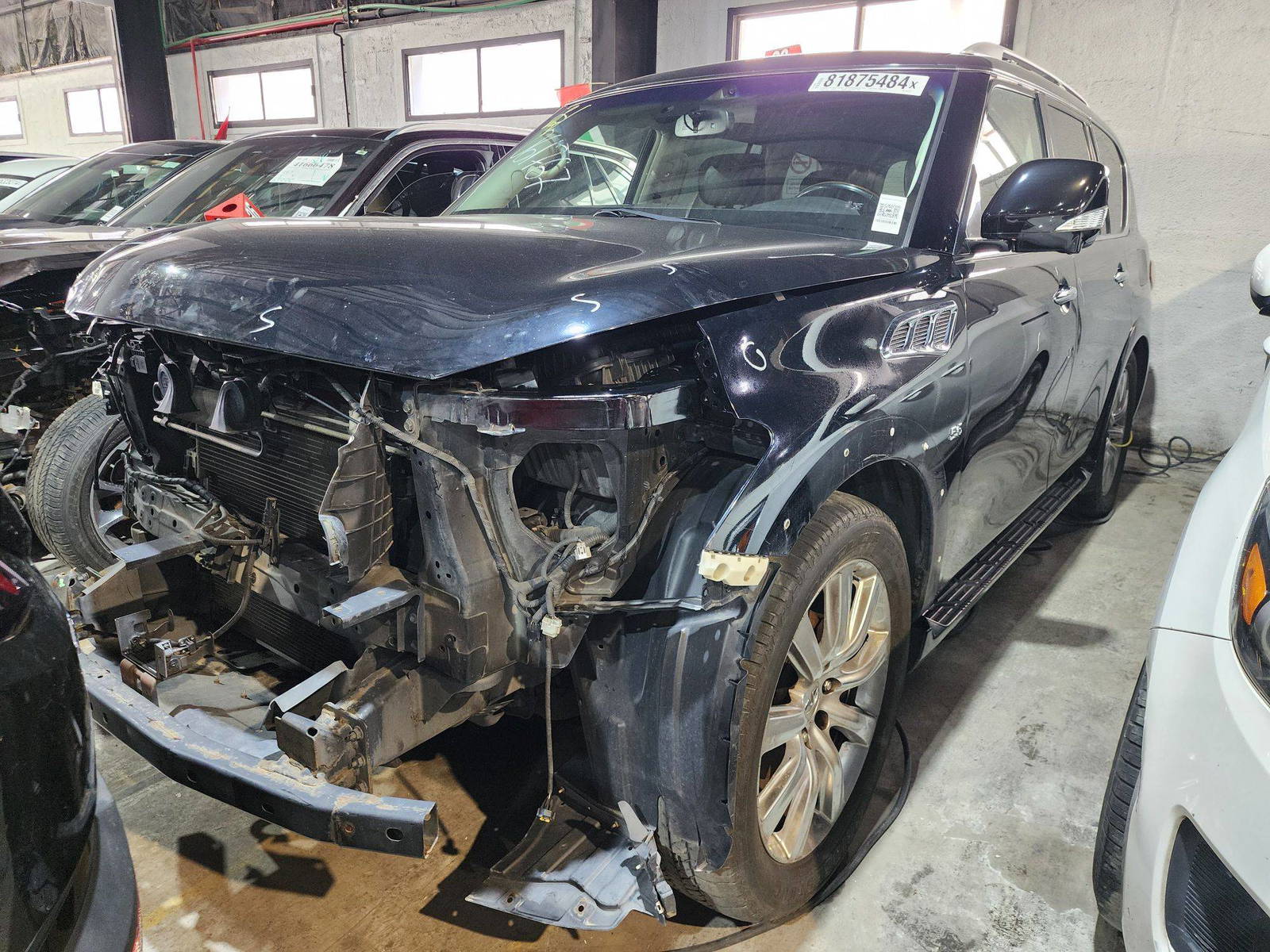 2014 INFINITI QX80 — 187583 Miles — Lot 81875484 — Ind. 12 - Marhaba Auctions Used Cars - Image 3