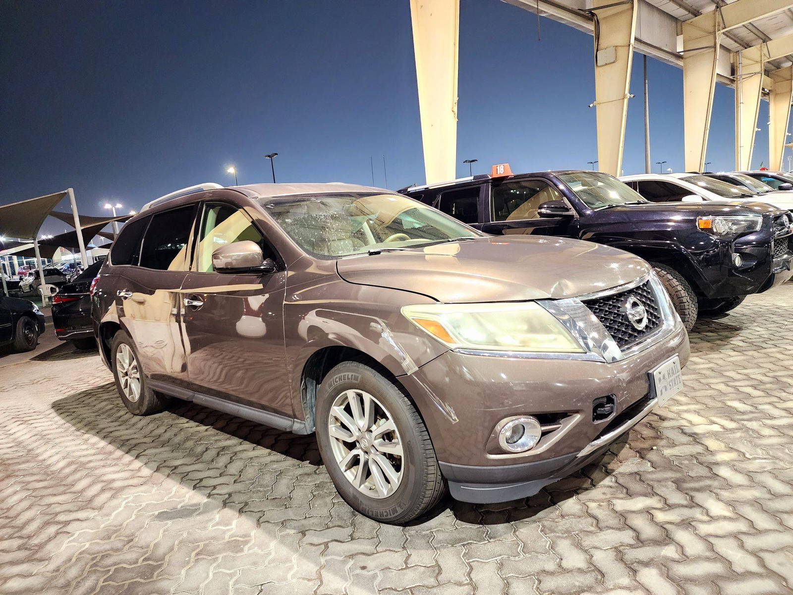 2015 NISSAN PATHFINDER — 125025 Miles — Lot N0FC616408 — Souq - Marhaba Auctions Used Cars - Image 4
