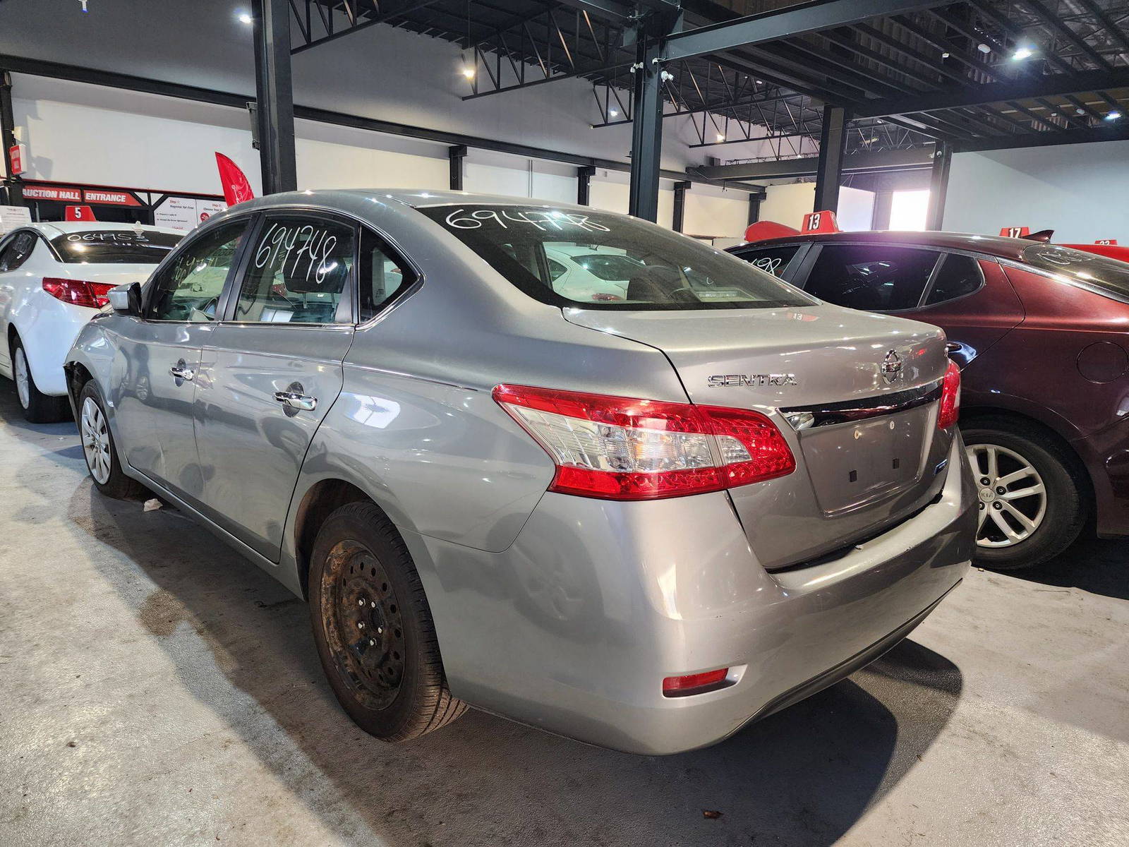 2013 NISSAN SENTRA — 147857 Miles — Lot 66697014 — Al Quoz - Marhaba Auctions Used Cars - Image 4