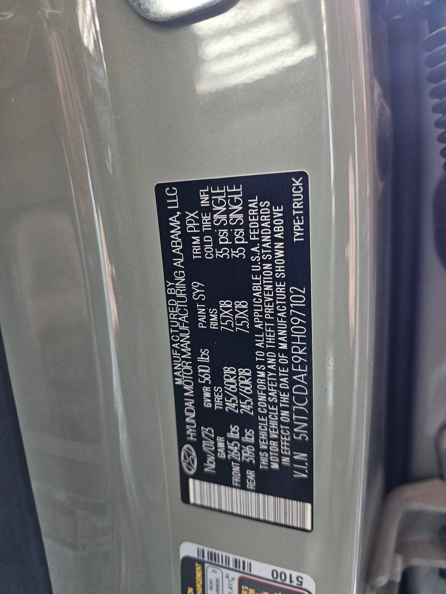 HYUNDAI SANTA CRUZ 2024 - Marhaba Auction Used Cars - Image 11