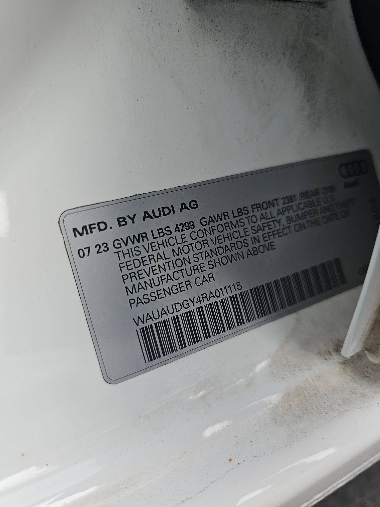 2024 AUDI A3 — 13714 Miles — Lot GY4RA011115 — Souq - Marhaba Auctions Used Cars - Image 11