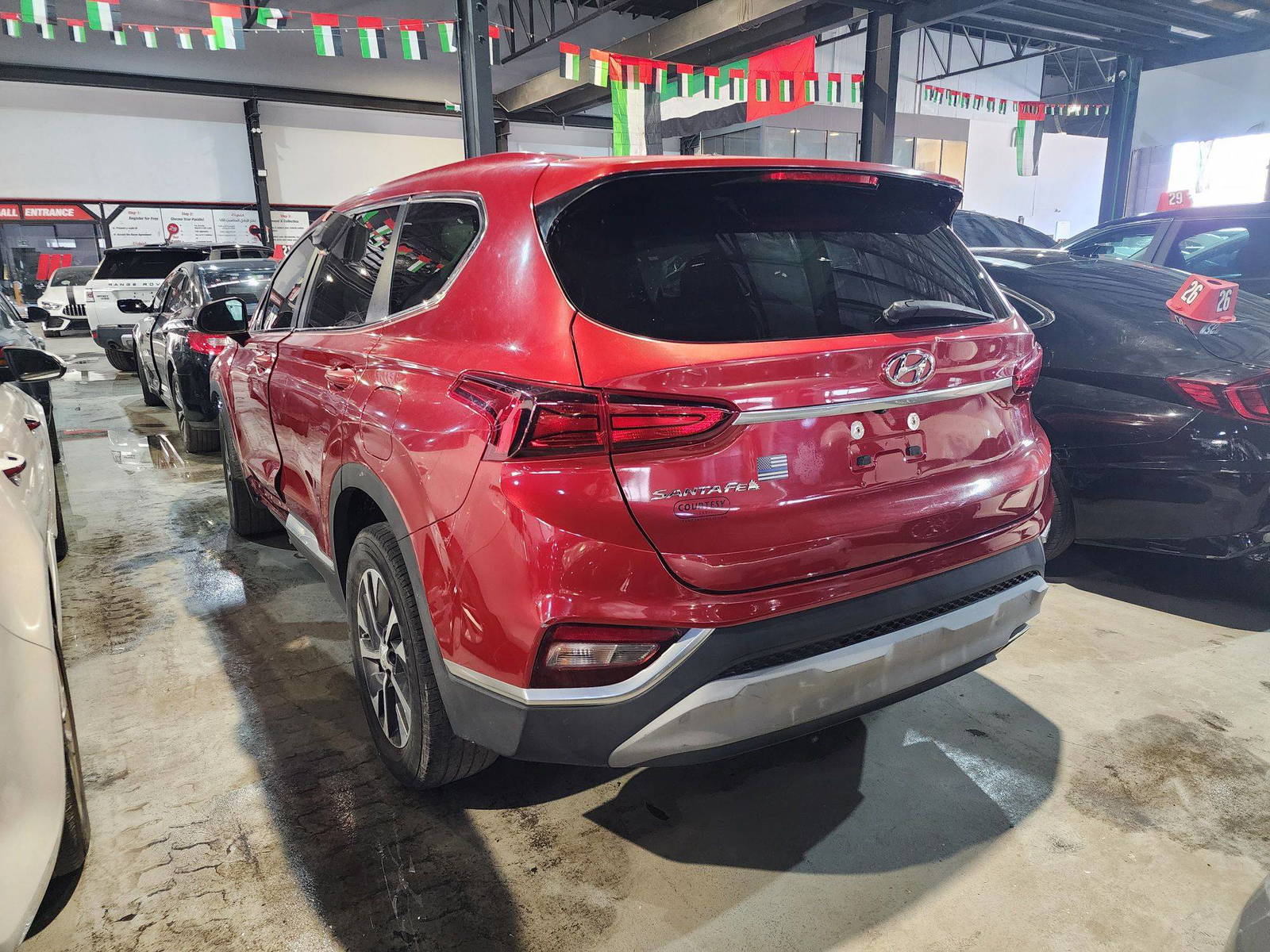 HYUNDAI SANTA FE 2019 - Marhaba Auction Used Cars - Image 4