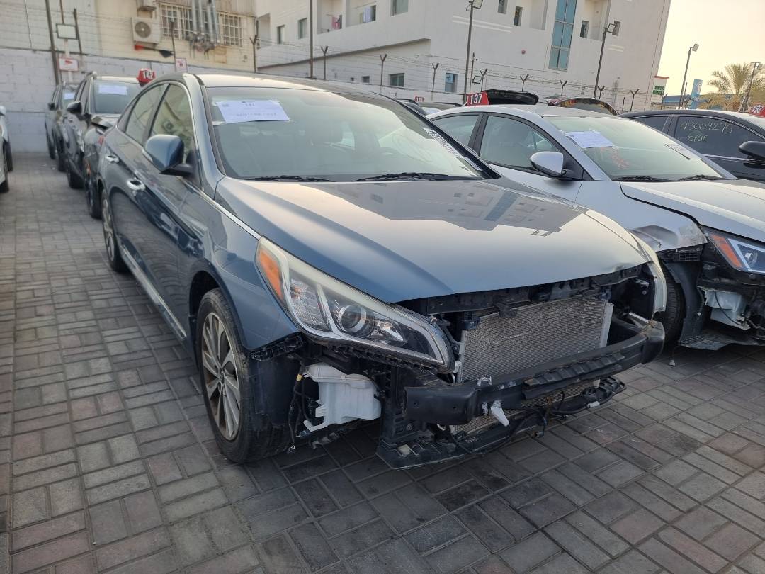 HYUNDAI SONATA SPORT 2015 - Marhaba Auction Used Cars - Image 4
