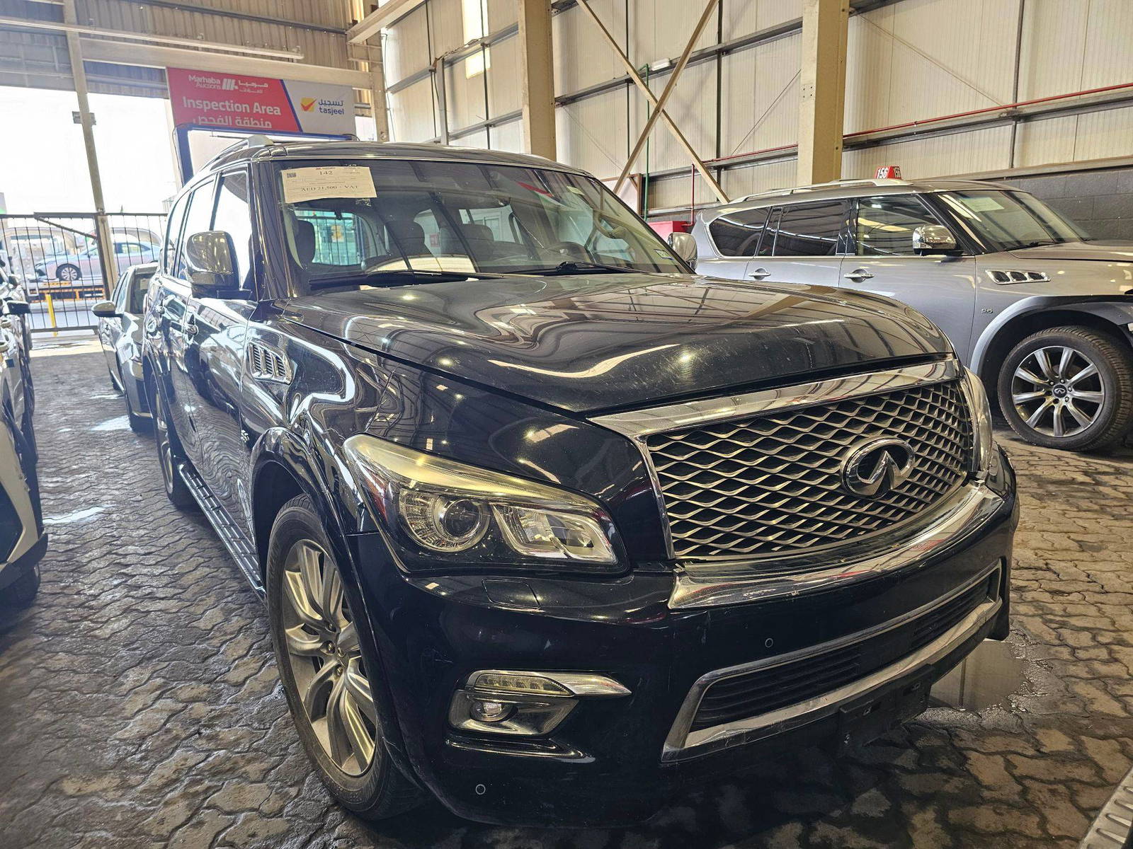 2015 INFINITI QX80 — 170529 Miles — Lot 9570599 — Main - Marhaba Auctions Used Cars - Image 4