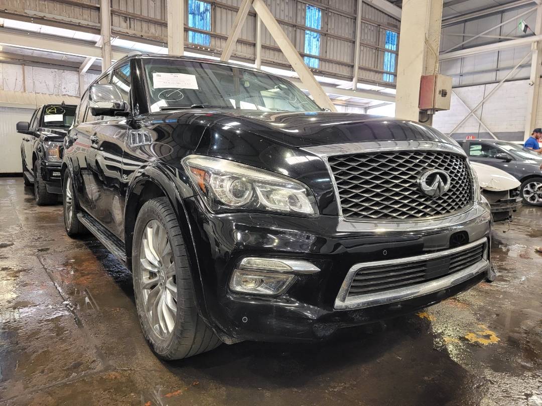 2016 INFINITI QX80 — 162946 Miles — Lot F3G9612450 — Main - Marhaba Auctions Used Cars - Image 4