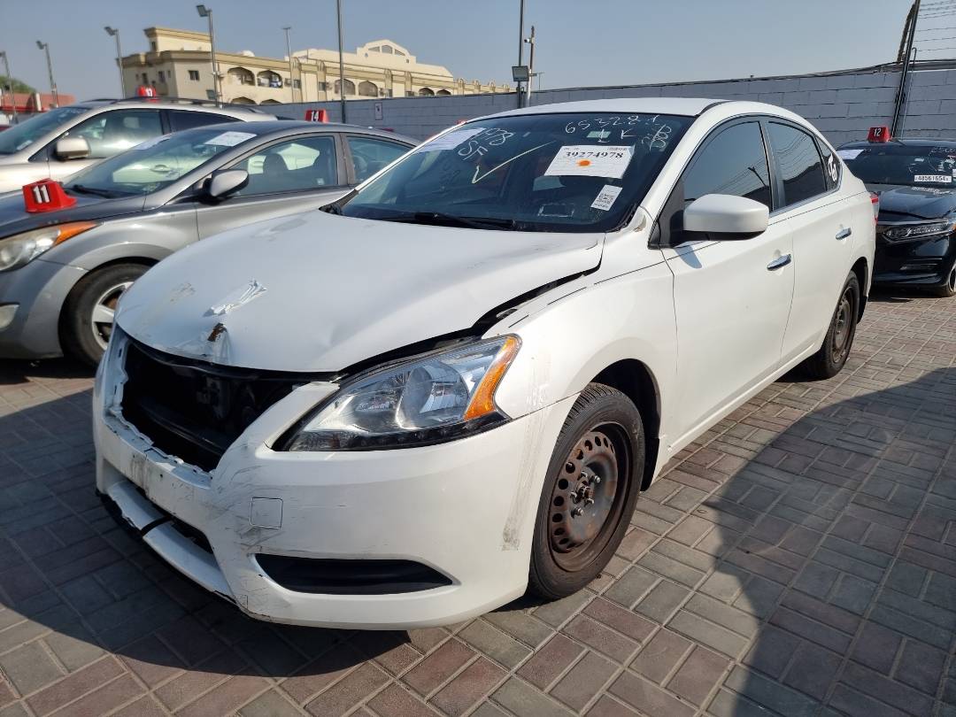 2013 NISSAN SENTRA — 142747 Miles — Lot 125487 — Ind. 12 - Marhaba Auctions Used Cars - Image 3