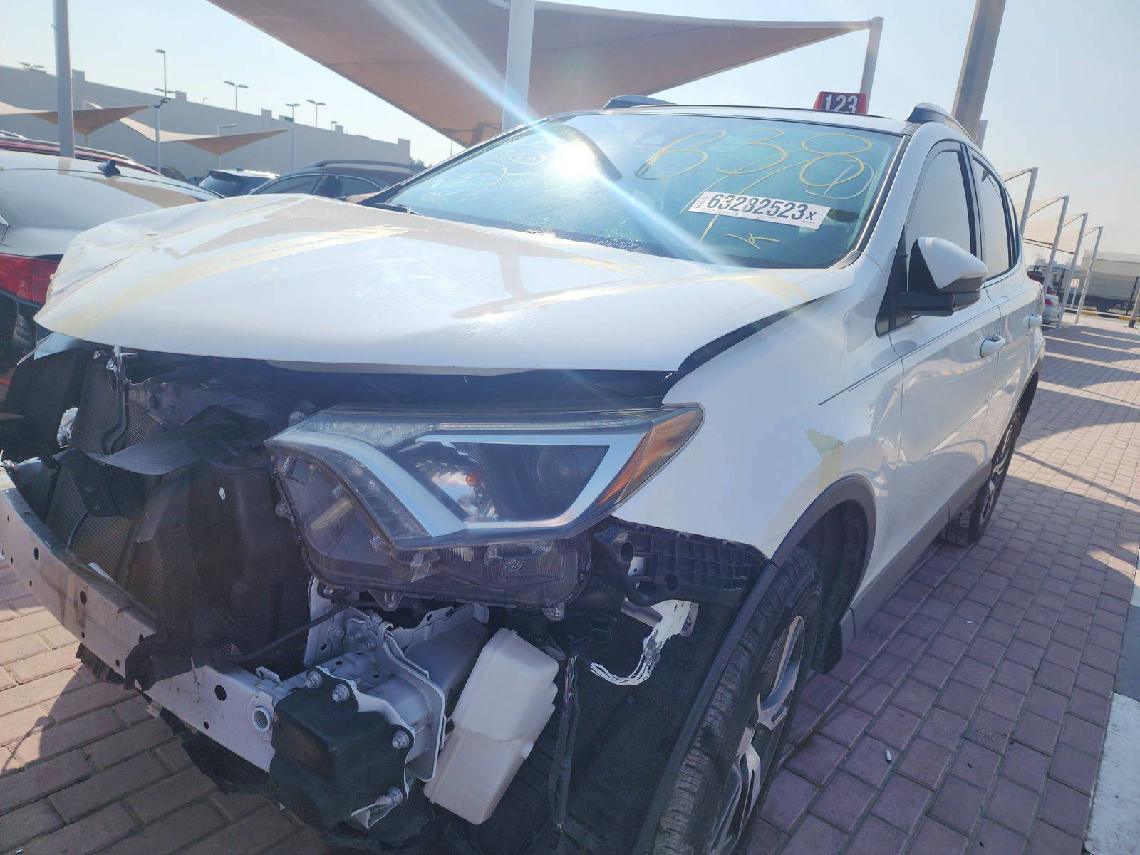 2018 TOYOTA RAV4 — 91526 Miles — Lot 63282523 - Marhaba Auctions Used Cars - Image 7