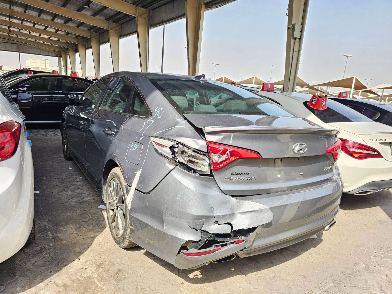 2015 HYUNDAI SONATA — 203818 Miles — Lot 45043525 — Souq - Marhaba Auctions Used Cars - Image 3