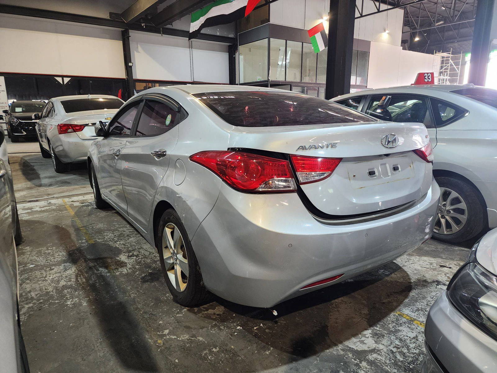 2014 HYUNDAI AVANTE — 257545 KM — Lot 929187 — Main - Marhaba Auctions Used Cars - Image 3