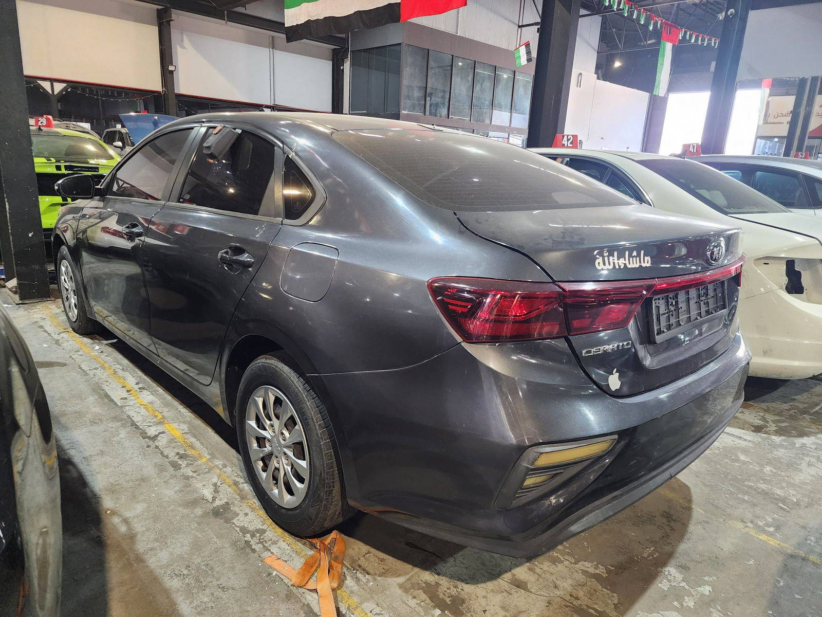 2020 KIA CERATO — 76598 KM — Lot 4161L5857141 — Al Quoz - Marhaba Auctions Used Cars - Image 5