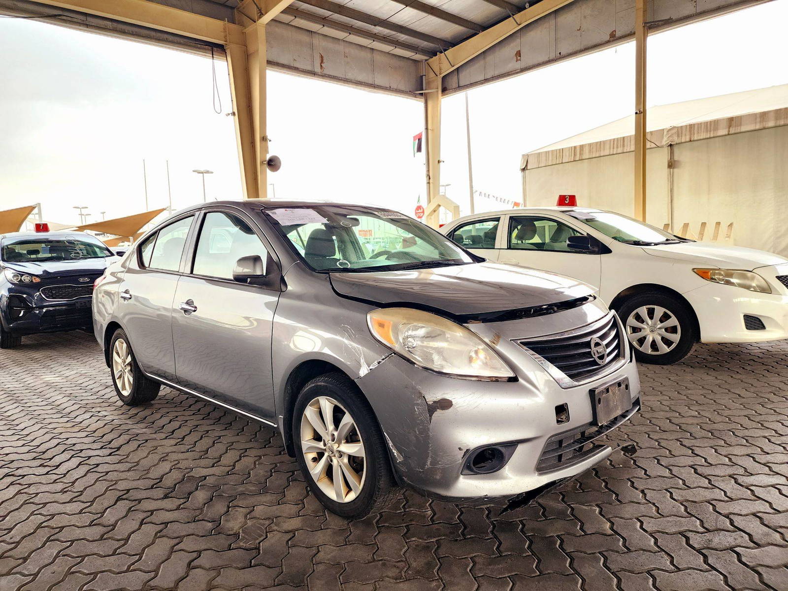 2014 NISSAN VERSA — 175829 Miles — Lot 861876 — Souq - Marhaba Auctions Used Cars - Image 4