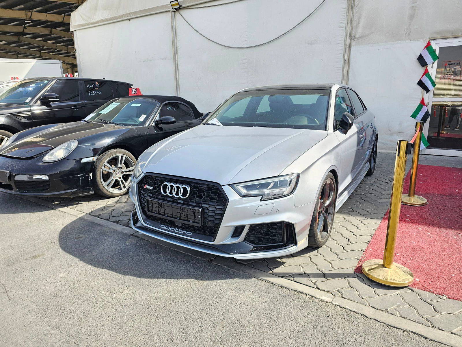2018 AUDI RS3 — 171906 KM — Lot FXJ1903025 — Souq - Marhaba Auctions Used Cars - Image 3