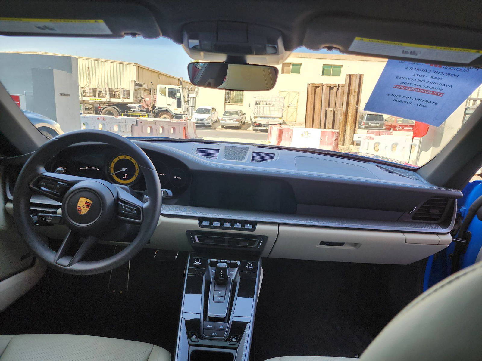 2022 PORSCHE CARRERA — 13053 KM — Lot 206557 — Al Quoz - Marhaba Auctions Used Cars - Image 16