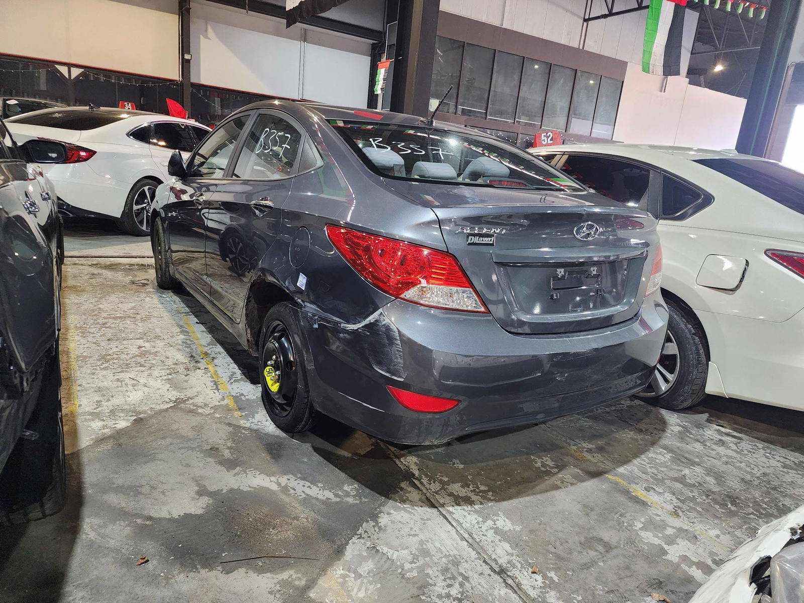 2013 HYUNDAI ACCENT — 121097 KM — Lot 363529 — Al Quoz - Marhaba Auctions Used Cars - Image 6