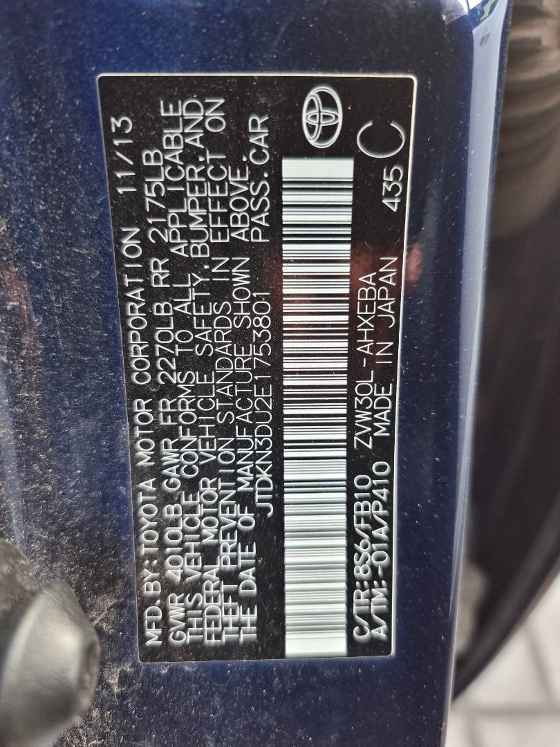 TOYOTA PRIUS 2014 - Marhaba Auction Used Cars - Image 8