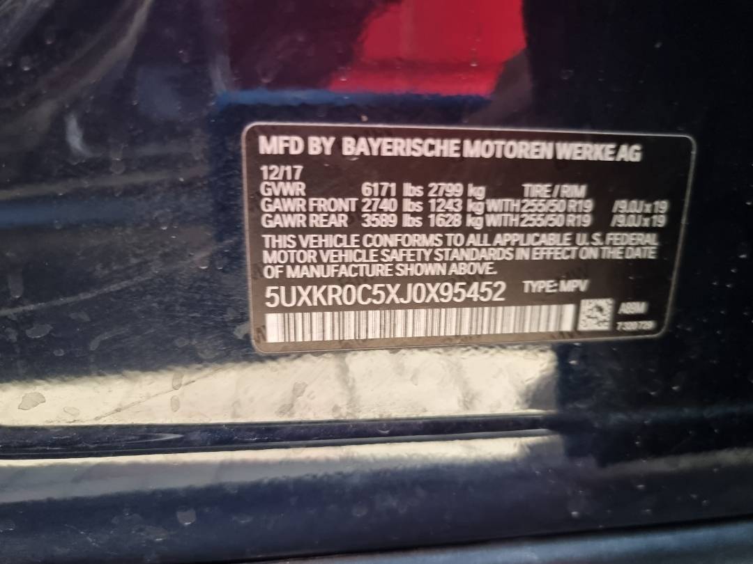 BMW X5 XDRIVE35I 2018 - Marhaba Auction Used Cars - Image 12