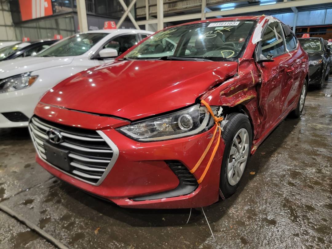2017 HYUNDAI ELANTRA — 93188 Miles — Lot 106422 - Marhaba Auctions Used Cars - Image 8