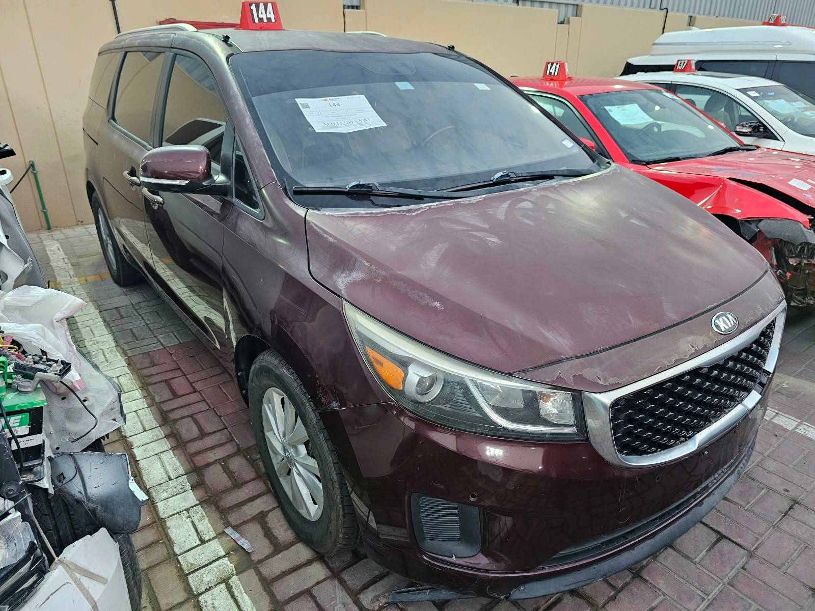 2017 KIA SEDONA — 90 620 Miles — Lot 5C1XH6246706 - Marhaba Auctions Used Cars - Image 4