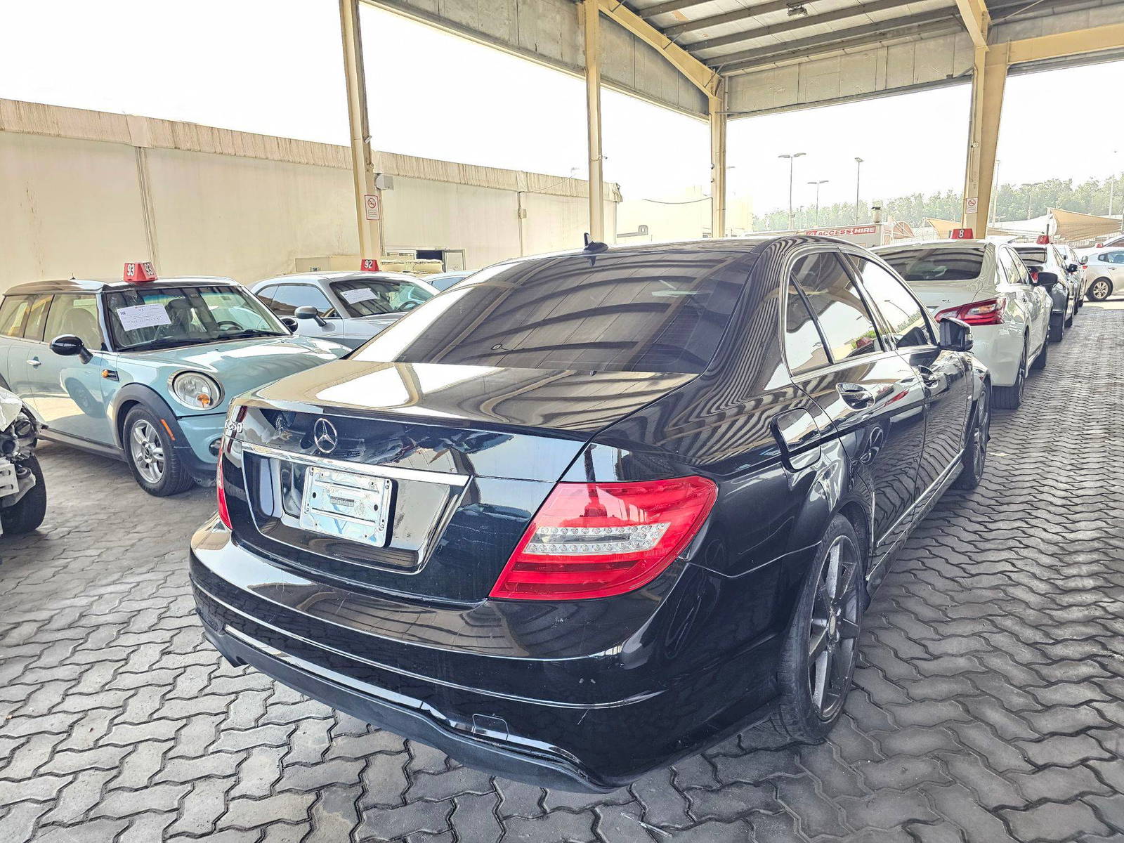 2012 MERCEDES BENZ C-250 — 165486 Miles — Lot HB1CA629328 — Souq - Marhaba Auctions Used Cars - Image 3