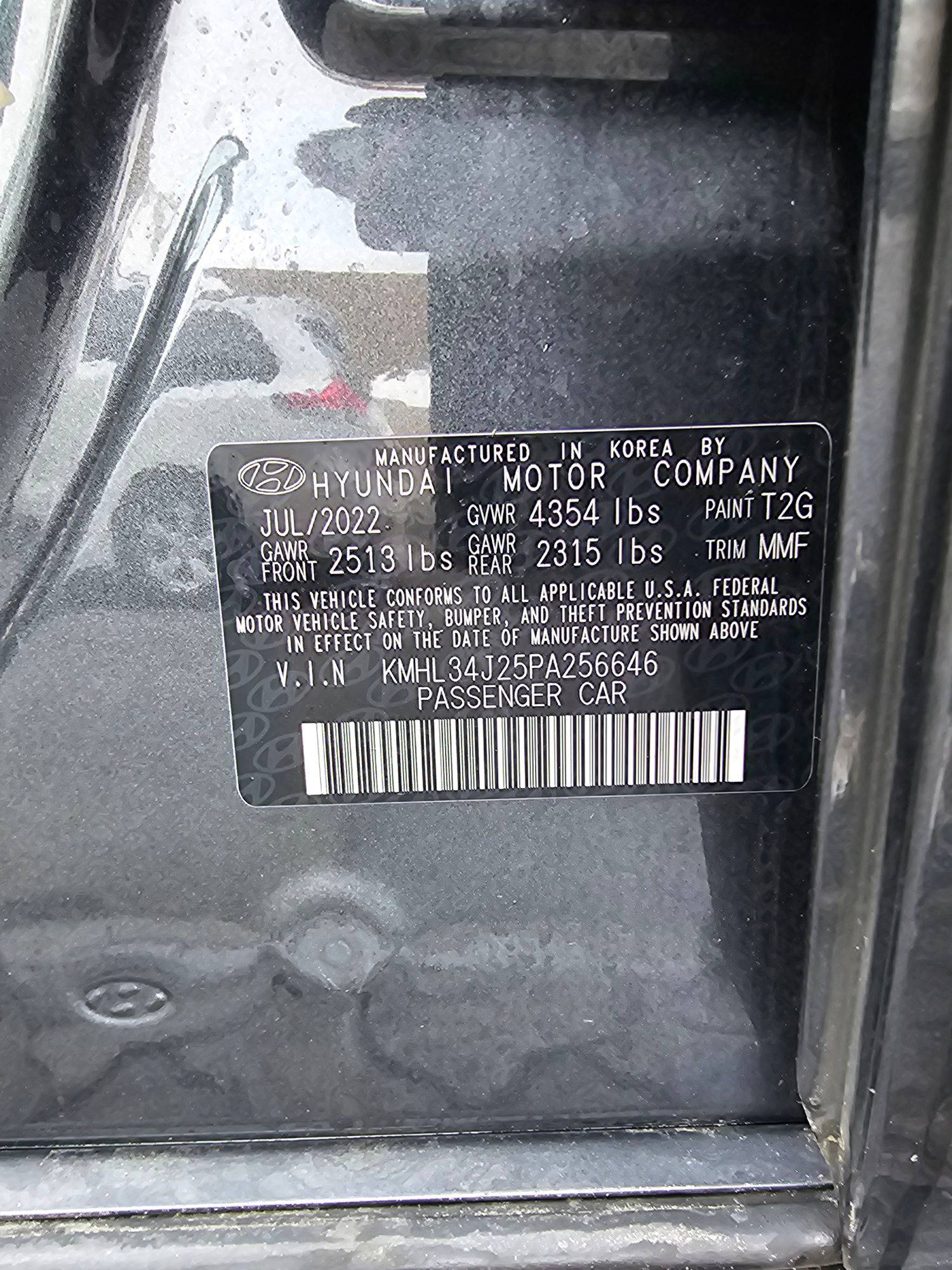 HYUNDAI SONATA 2023 - Marhaba Auction Used Cars - Image 10