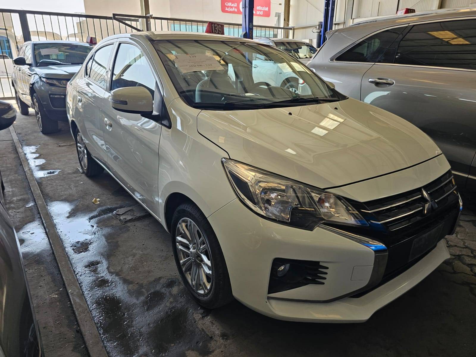2022 MITSUBISHI ATTRAGE — sold — 87130 KM — Lot NH008145 — Main - Marhaba Auctions Used Cars - Image 3