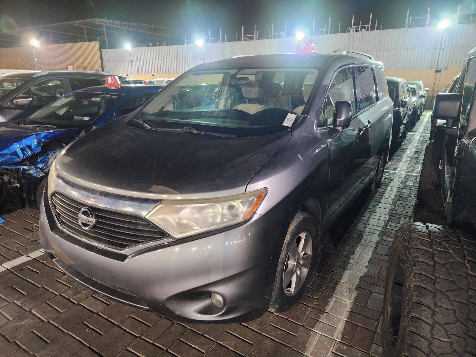 2016 NISSAN QUEST — 147360 Miles — Lot 41113117 — Al Sajaa - Marhaba Auctions Used Cars - Image 3