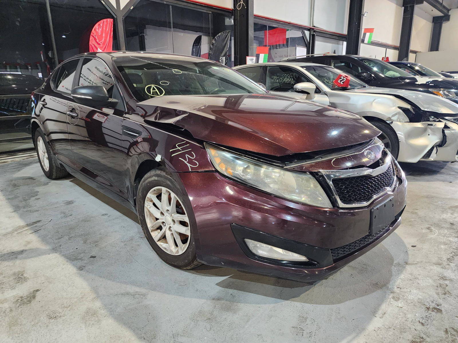 2012 KIA OPTIMA — 233935 Miles — Lot 78153934 — Al Quoz - Marhaba Auctions Used Cars - Image 6