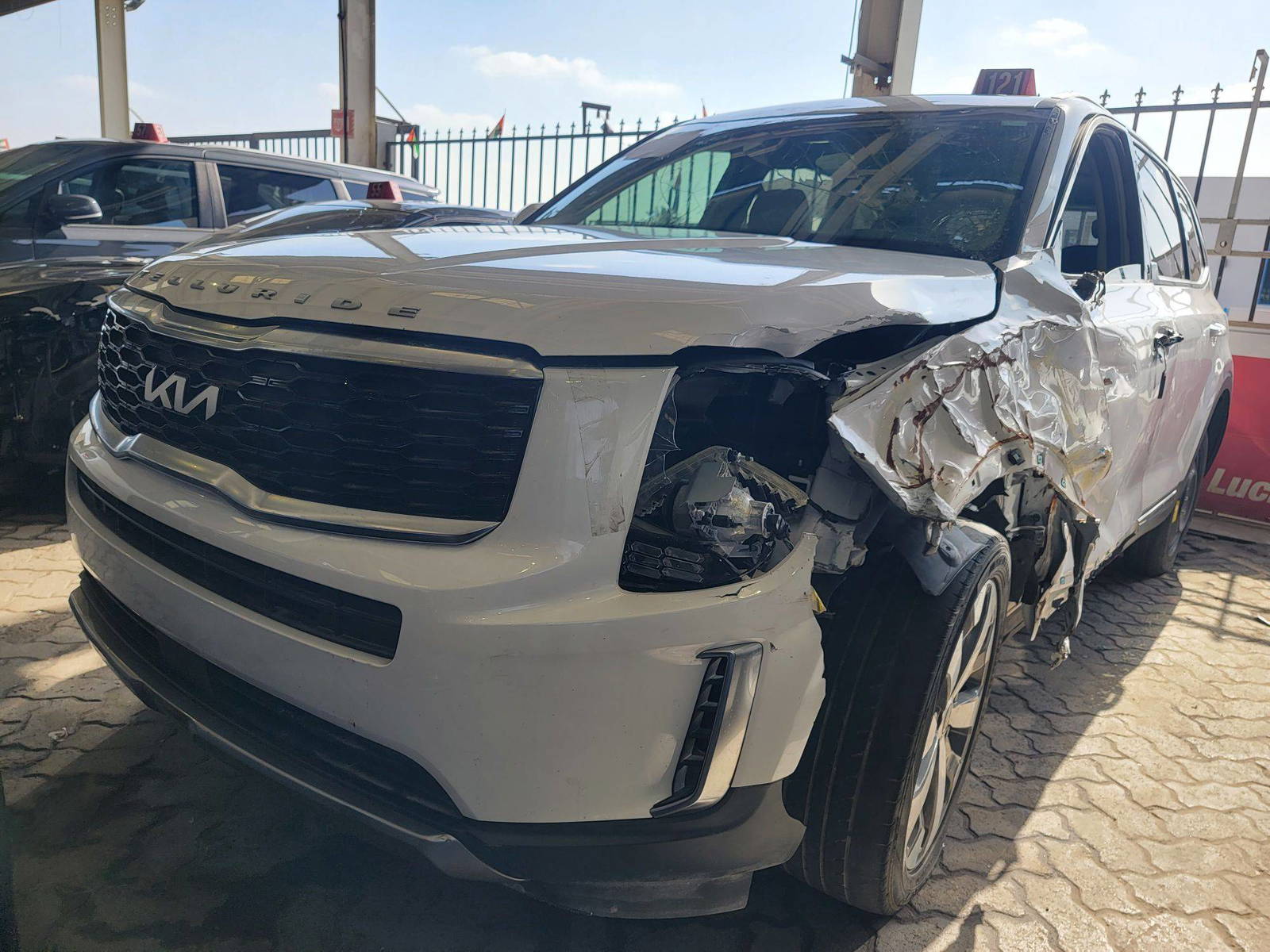 KIA TELLURIDE 2022 - Marhaba Auction Used Cars - Image 3