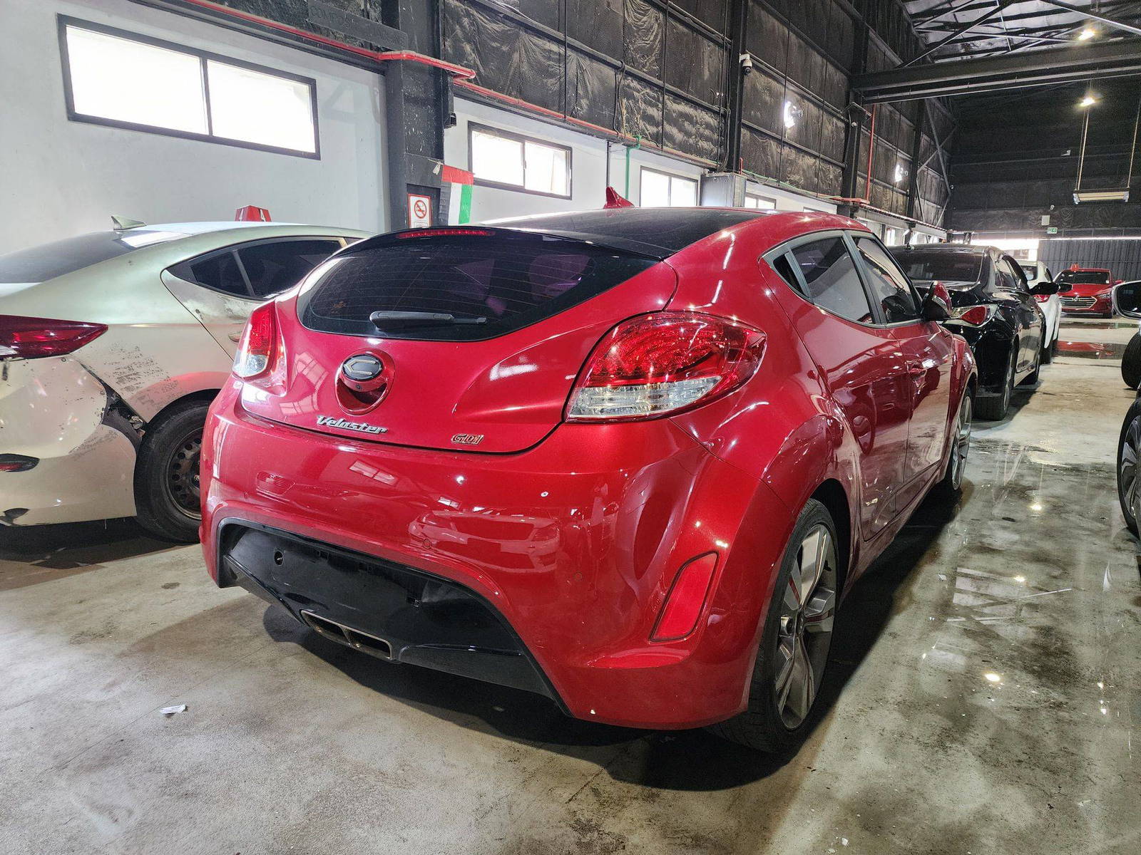 2012 HYUNDAI VELOSTER — 133843 KM — Lot 01277 — Main - Marhaba Auctions Used Cars - Image 6