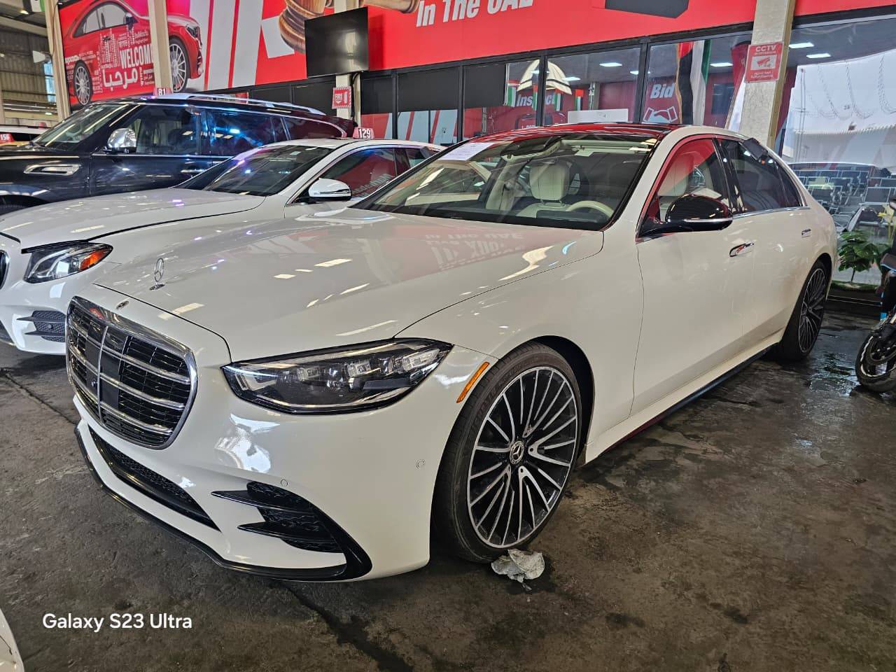 2022 MERCEDES BENZ S 500 — sold — 56745 Miles — Lot 43093902 — Main - Marhaba Auctions Used Cars - Image 2