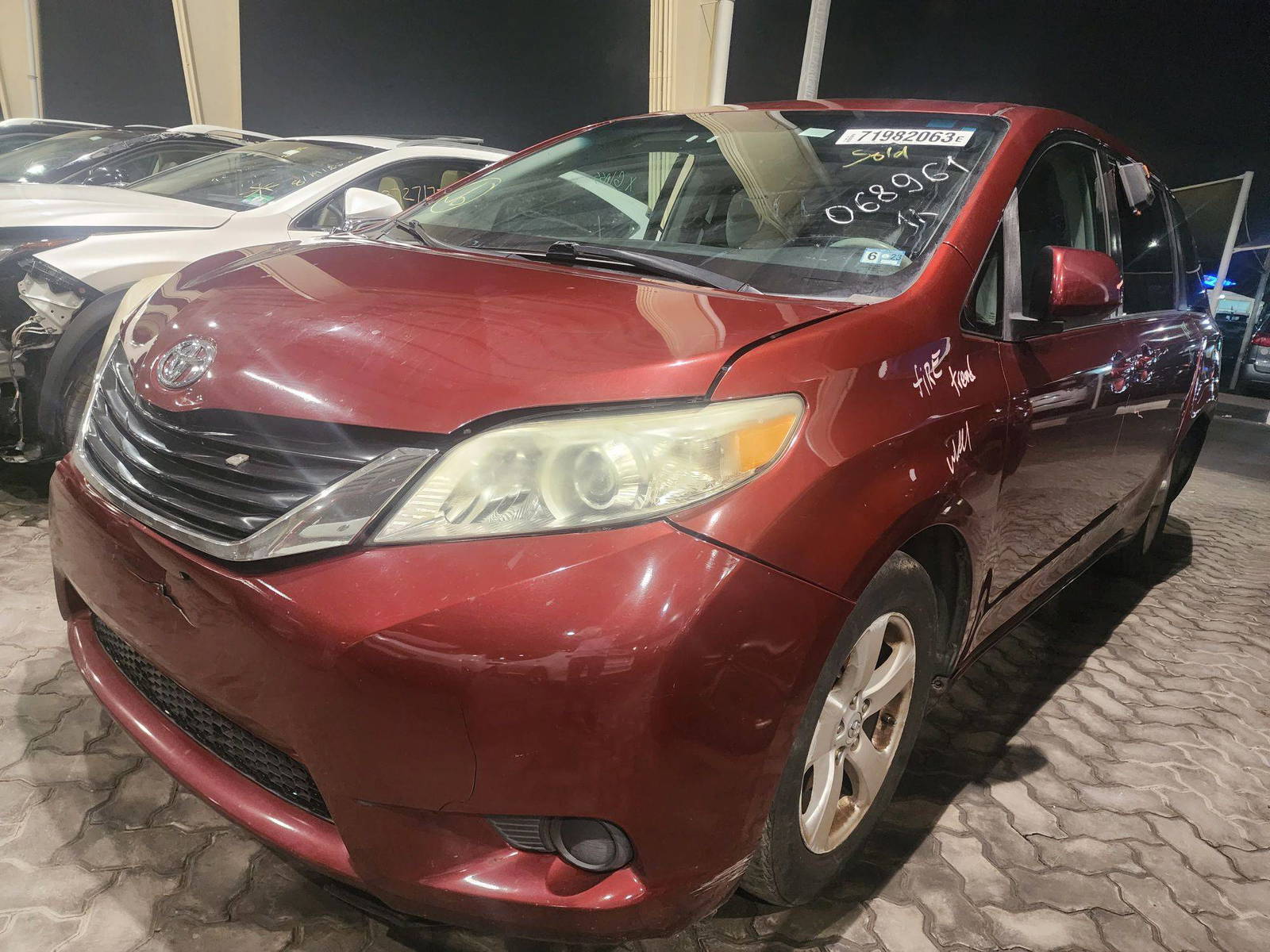 2011 TOYOTA SIENNA — 184645 Miles — Lot 71982063 - Marhaba Auctions Used Cars - Image 6