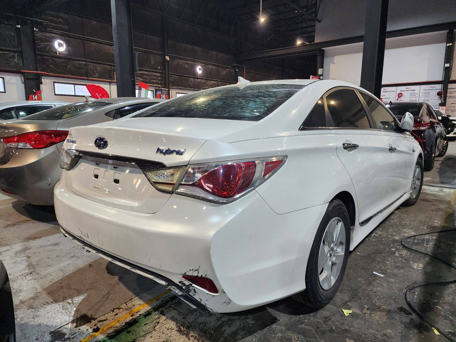 HYUNDAI SONATA 2012 - Marhaba Auction Used Cars - Image 4