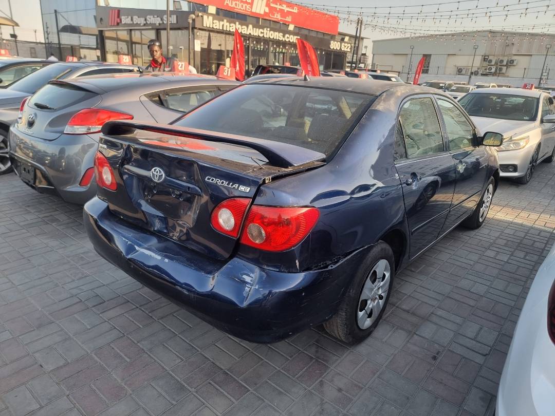 TOYOTA COROLLA 2007 - Marhaba Auction Used Cars - Image 4