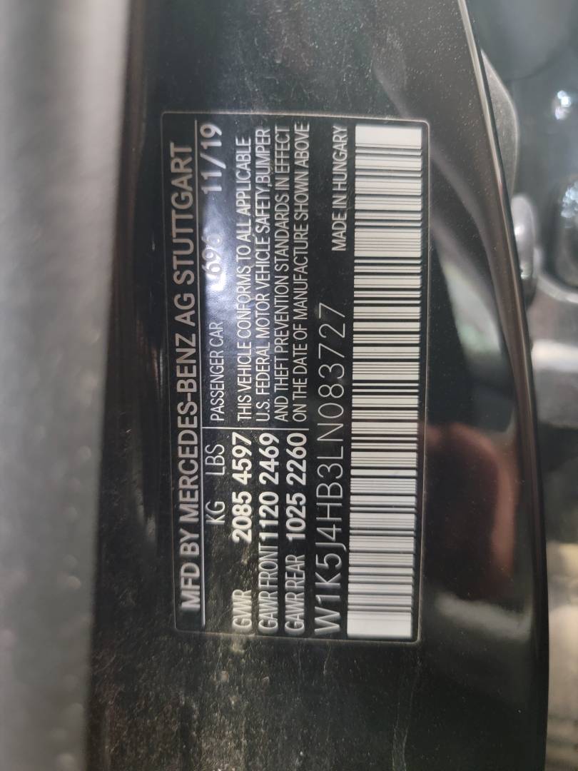 2020 MERCEDES BENZ CLA 250 — 65859 Miles — Lot N083727 - Marhaba Auctions Used Cars - Image 9