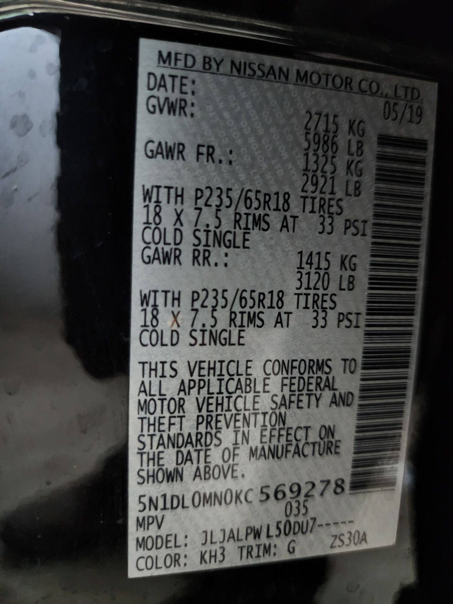 INFINITI QX60 2019 - Marhaba Auction Used Cars - Image 11