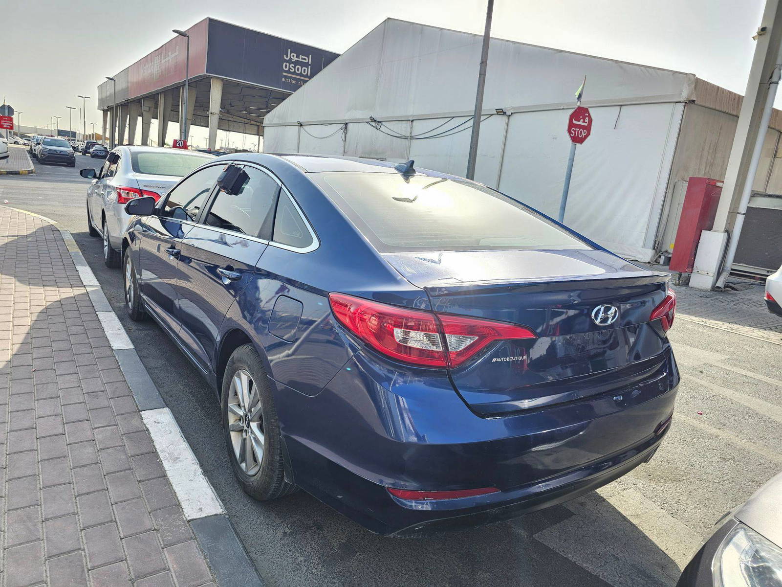 2016 HYUNDAI SONATA — 169353 Miles — Lot 2GH291432 — Souq - Marhaba Auctions Used Cars - Image 3