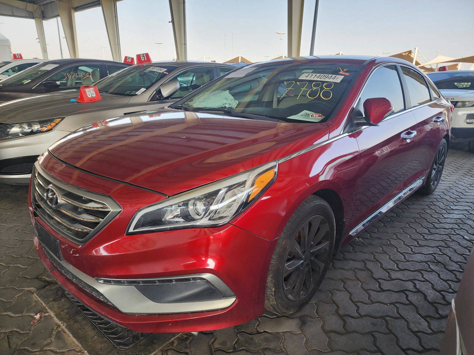 2016 HYUNDAI SONATA — 94222 Miles — Lot 67788 — Souq - Marhaba Auctions Used Cars - Image 3