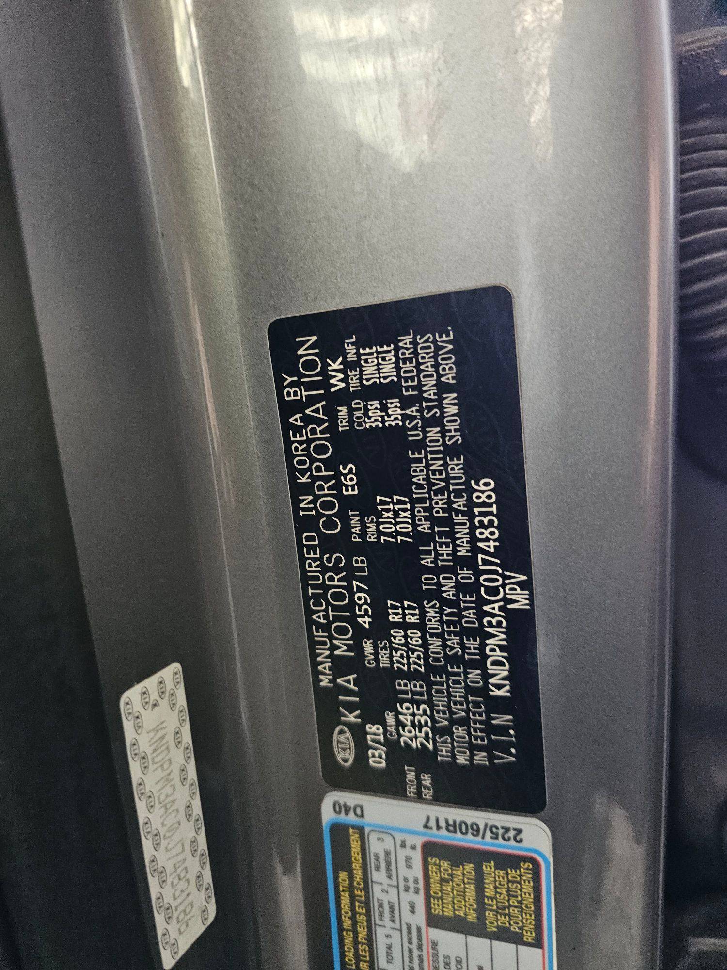 KIA SPORTAGE 2018 - Marhaba Auction Used Cars - Image 9