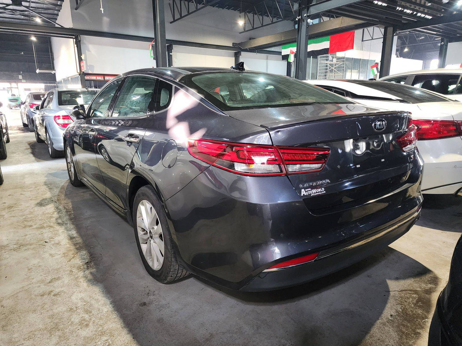 2018 KIA OPTIMA — 99523 Miles — Lot 43432 — Al Quoz - Marhaba Auctions Used Cars - Image 4