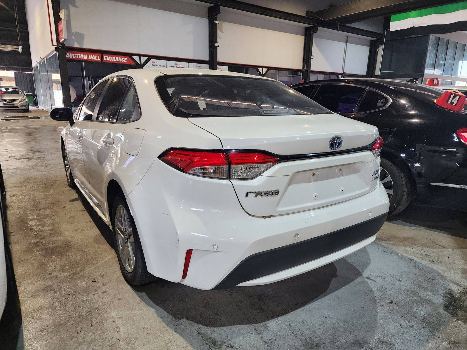 2021 TOYOTA COROLLA — 126731 KM — Lot 428177 — Al Quoz - Marhaba Auctions Used Cars - Image 4