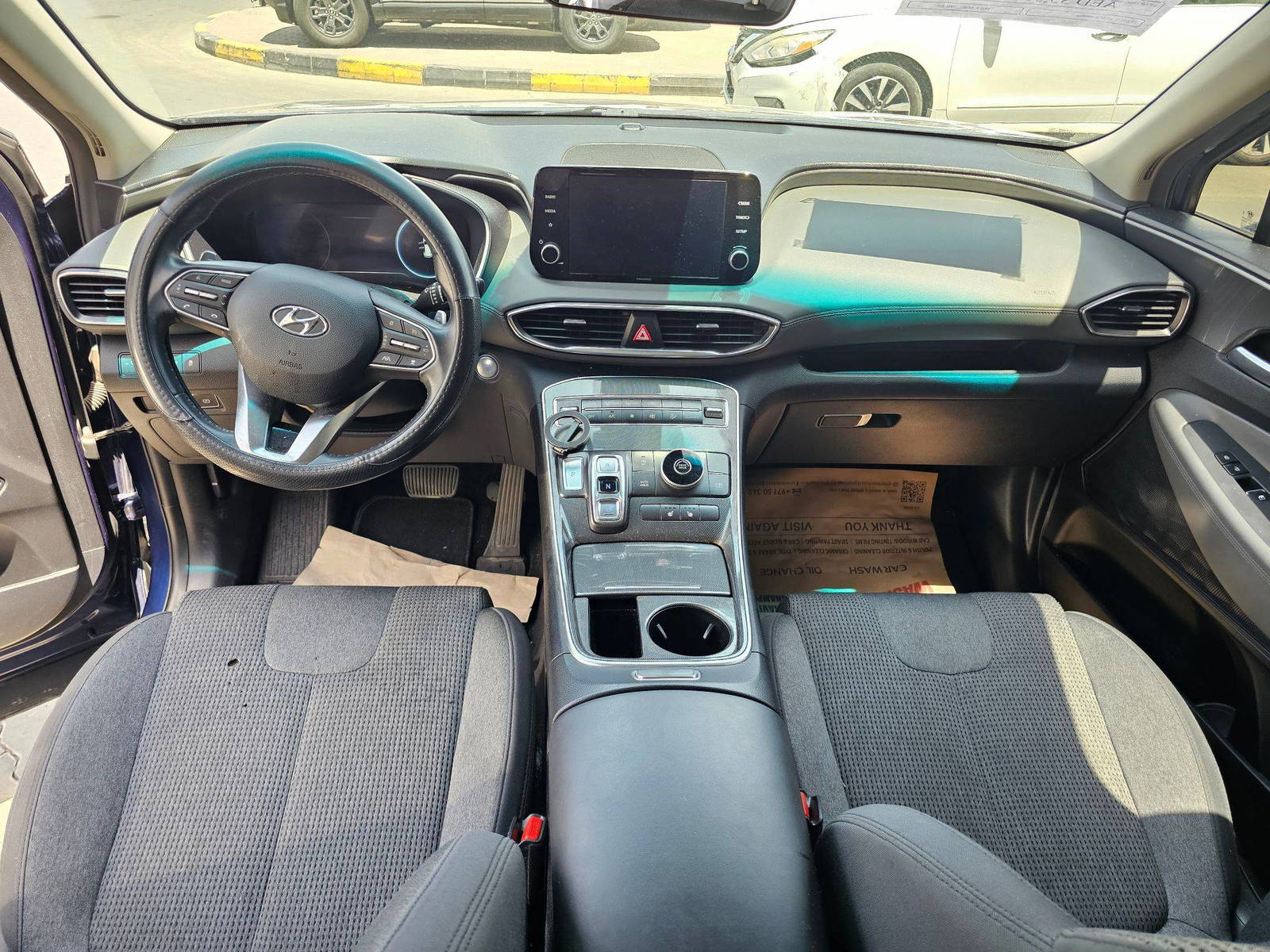 2021 HYUNDAI SANTA FE — 48092 KM — Lot MH367074 — Souq - Marhaba Auctions Used Cars - Image 9