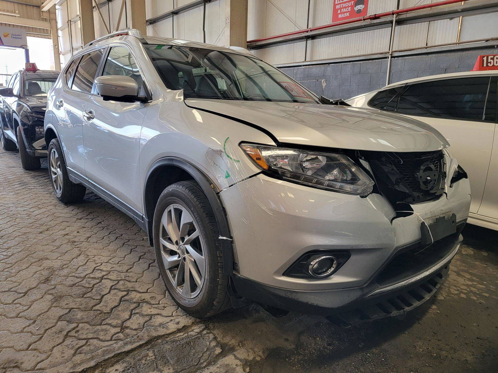 NISSAN ROGUE 2015 - Marhaba Auction Used Cars - Image 4