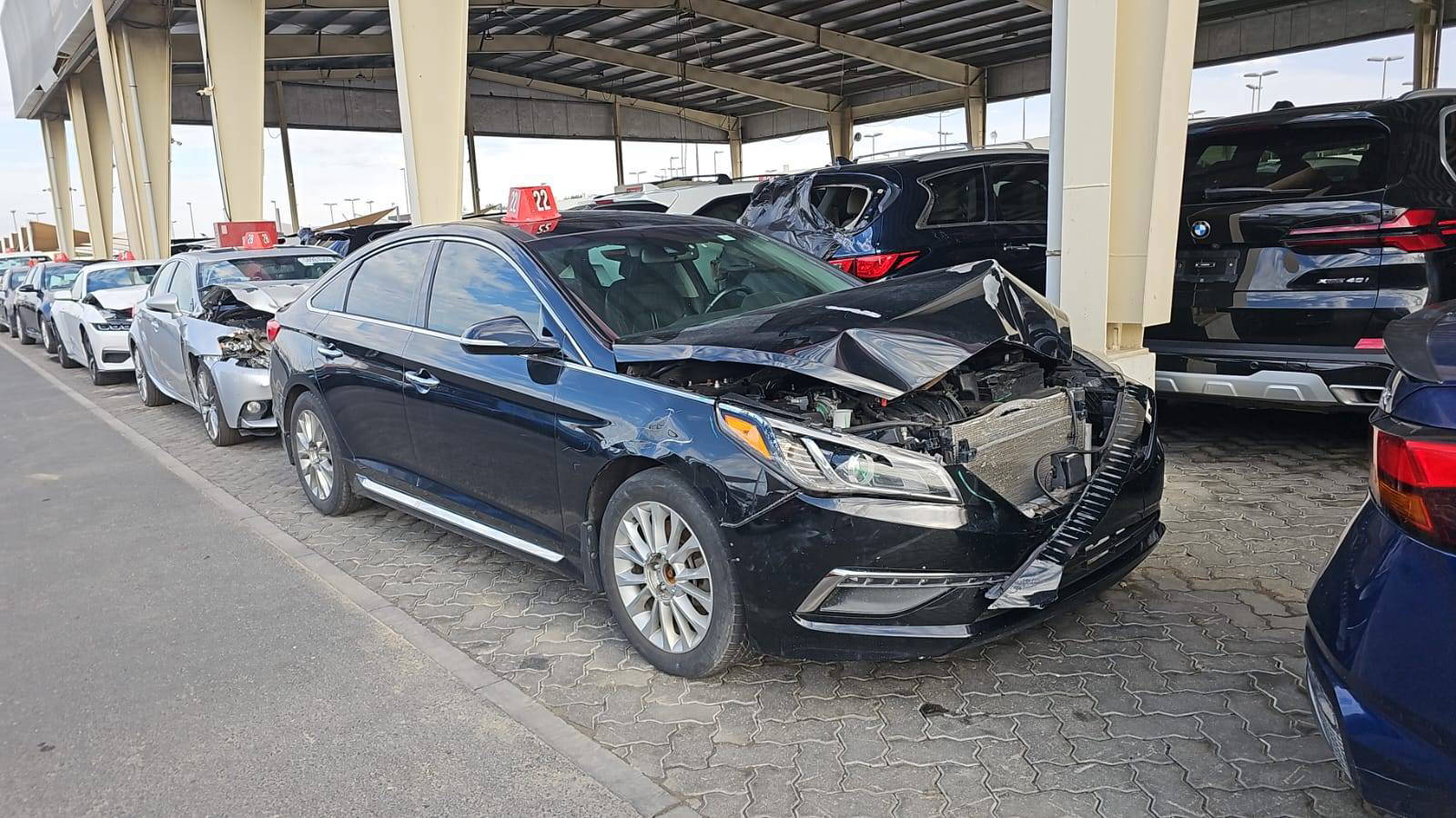 HYUNDAI SONATA 2015 - Marhaba Auction Used Cars - Image 8