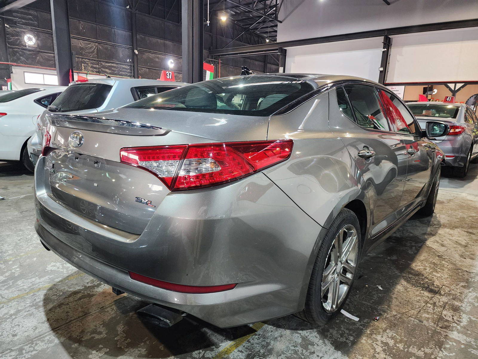 2013 KIA OPTIMA — 187293 Miles — Lot 62840764 — Al Quoz - Marhaba Auctions Used Cars - Image 4