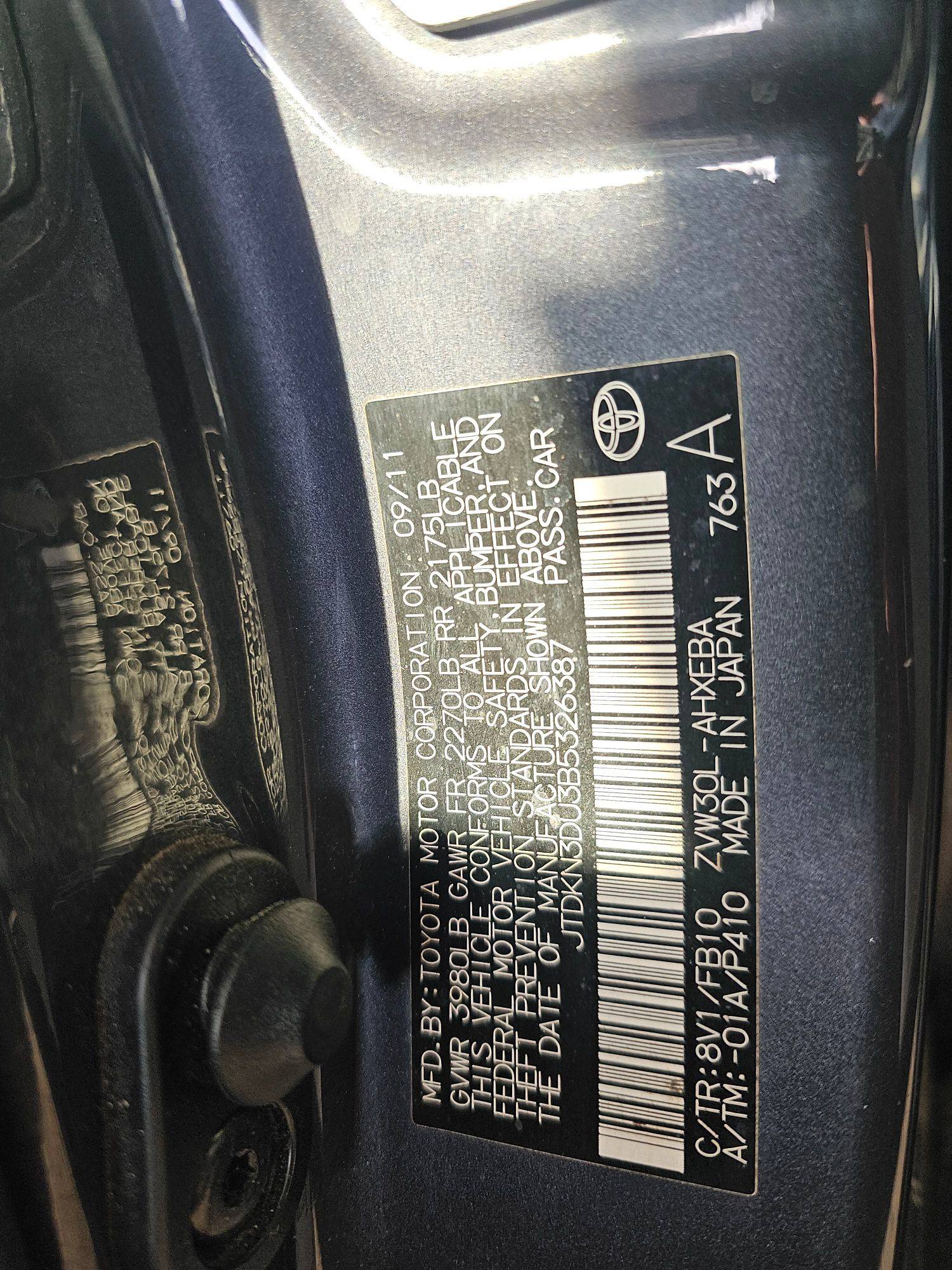 TOYOTA PRIUS 2011 - Marhaba Auction Used Cars - Image 9