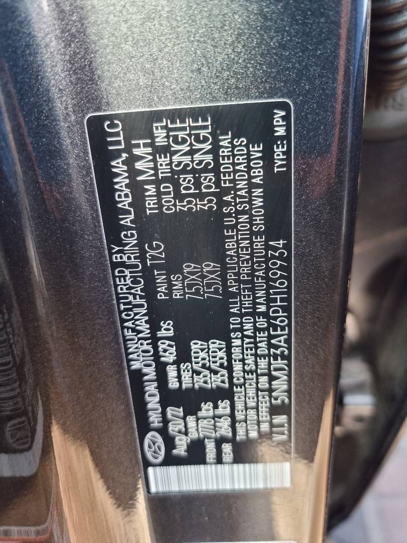 2023 HYUNDAI TUCSON — 43079 Miles — Lot H169934 — Main - Marhaba Auctions Used Cars - Image 9