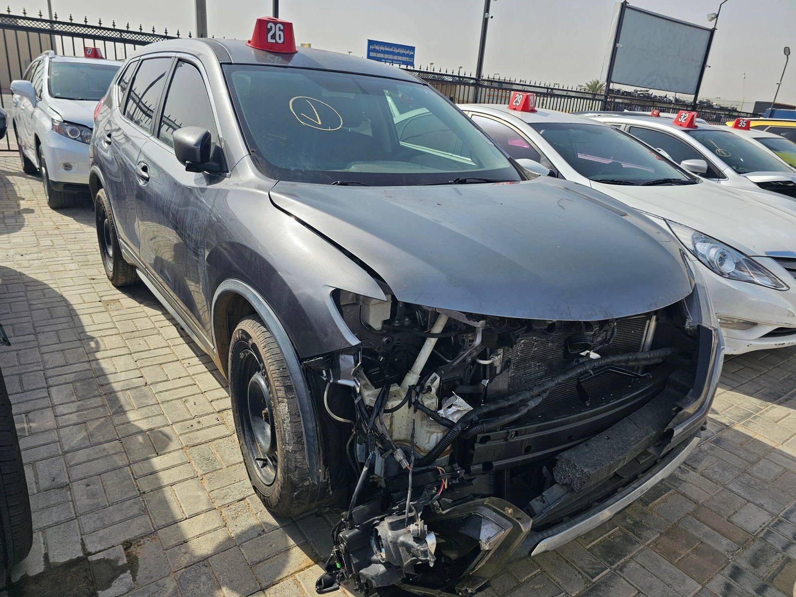 NISSAN ROGUE 2017 - Marhaba Auction Used Cars - Image 4