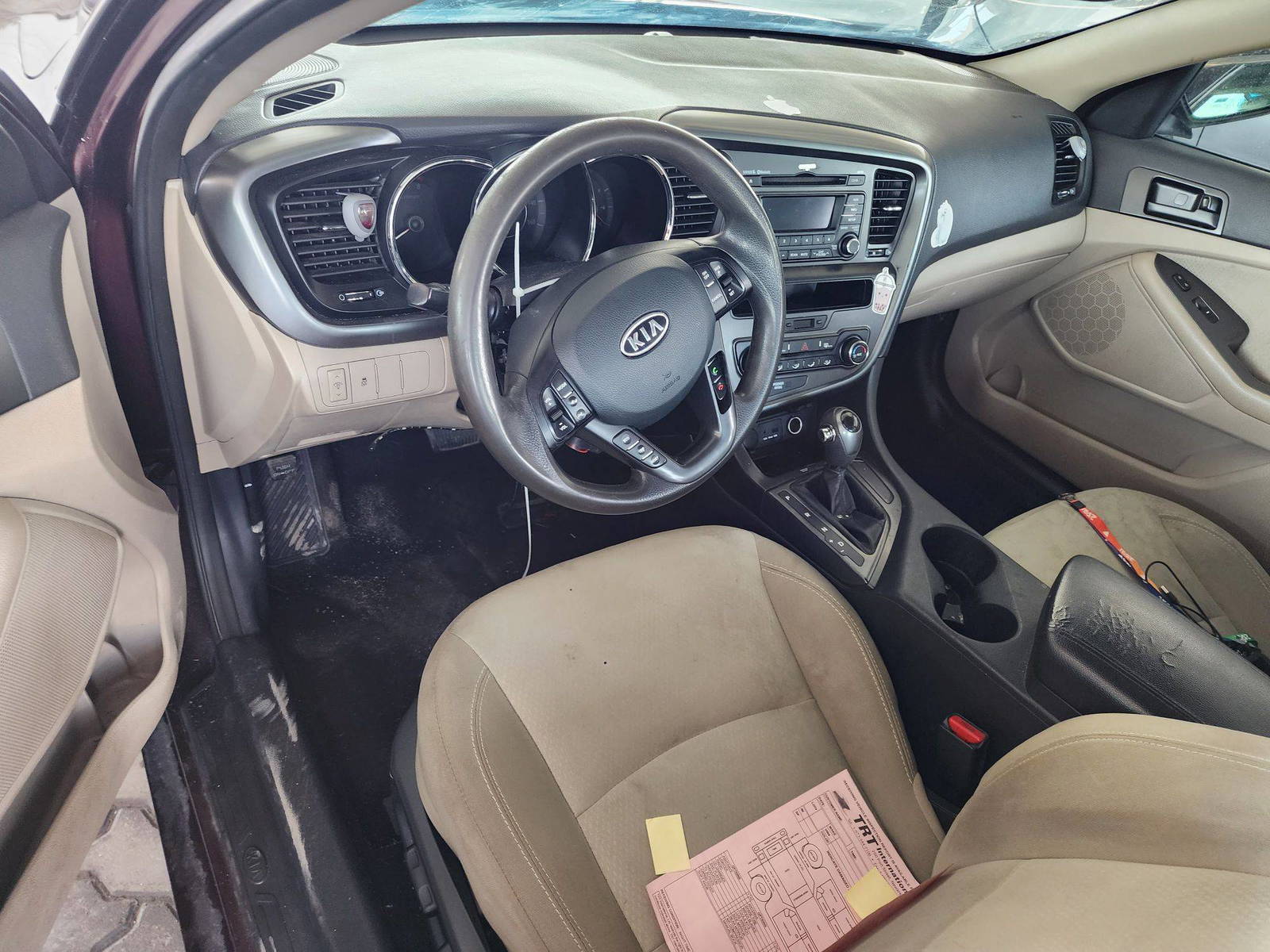 2012 KIA OPTIMA — 178596 Miles — Lot 74342563 - Marhaba Auctions Used Cars - Image 6