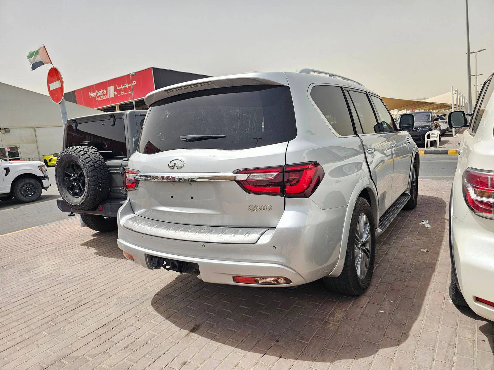 INFINITI QX80 2019 - Marhaba Auction Used Cars - Image 4
