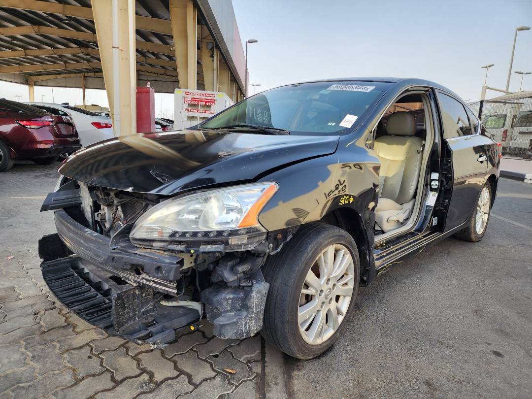 2013 NISSAN SENTRA — 82701 Miles — Lot 50346344 — Souq - Marhaba Auctions Used Cars - Image 3